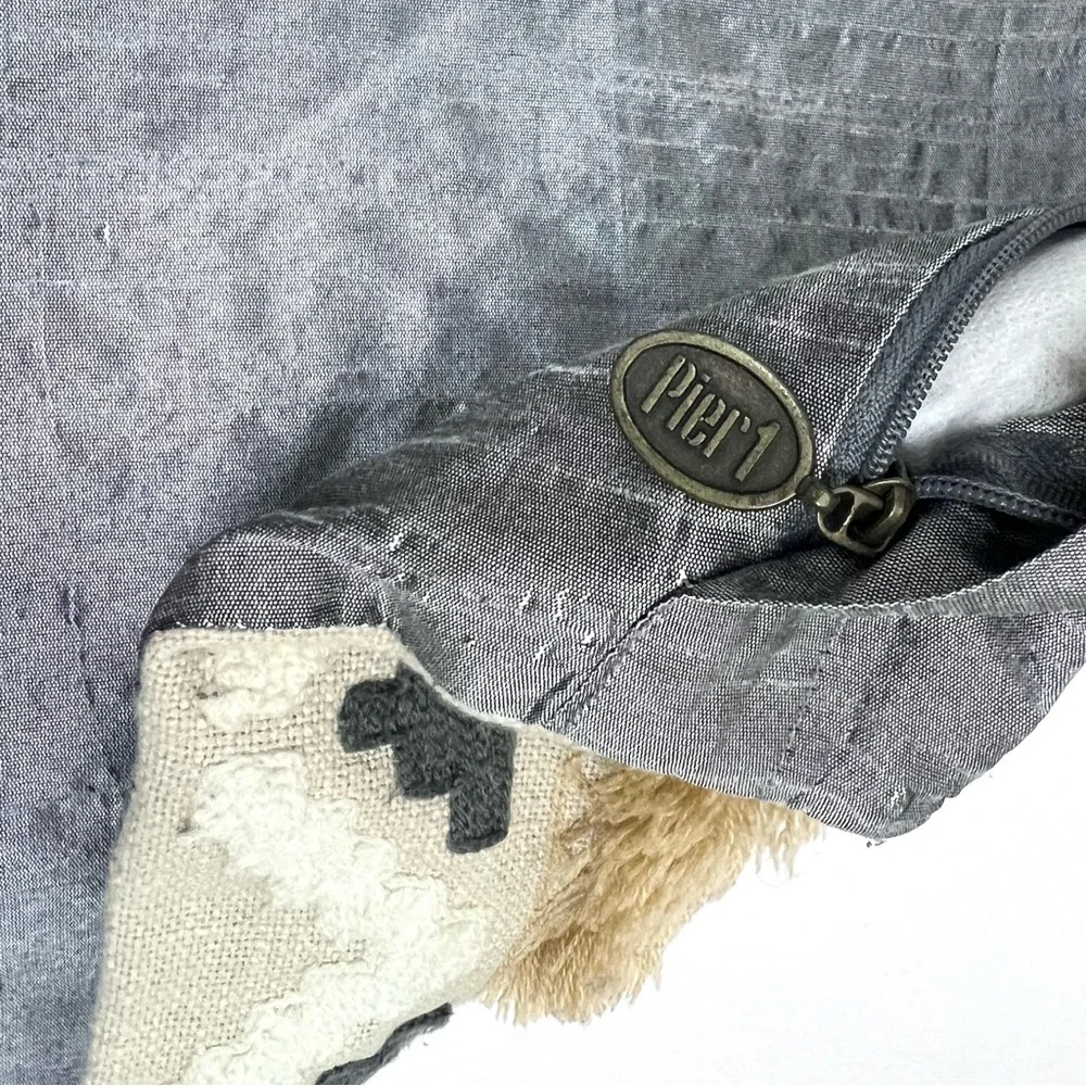 Pier 1 Textured Boho Accent Pillow Case
